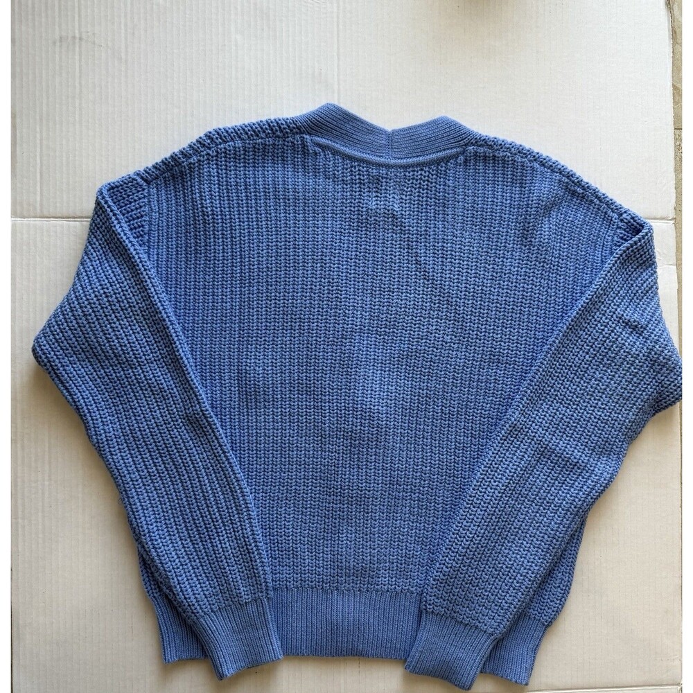 GAP Women’s Blue Knit Cardigan Sweater Button Front Long Sleeve Size XXS - Picture 15 of 15